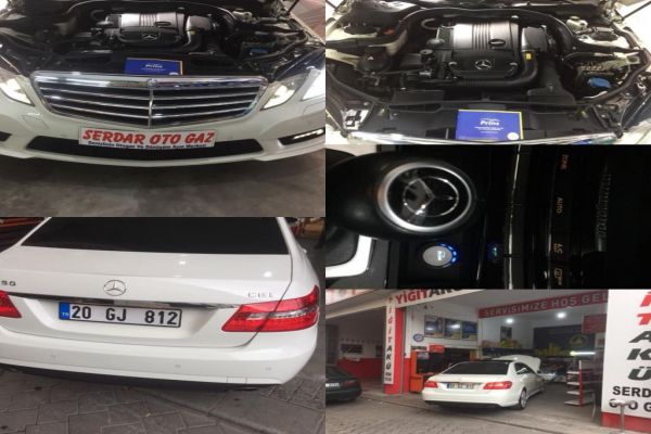 E 250  CGI MOTOR LPG Montaj